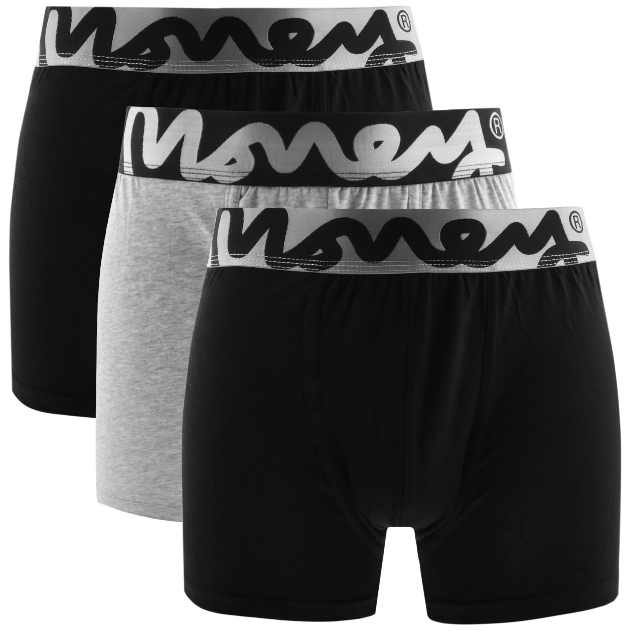 Alternative Image for ProductMoney 3 Pack Chop Trunks Black1